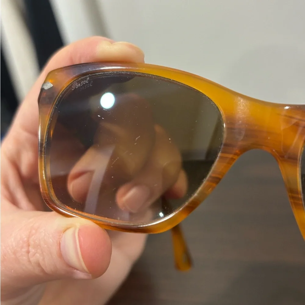 Persol Honey Tortoiseshell Brown Gradient Lens Sunglasses